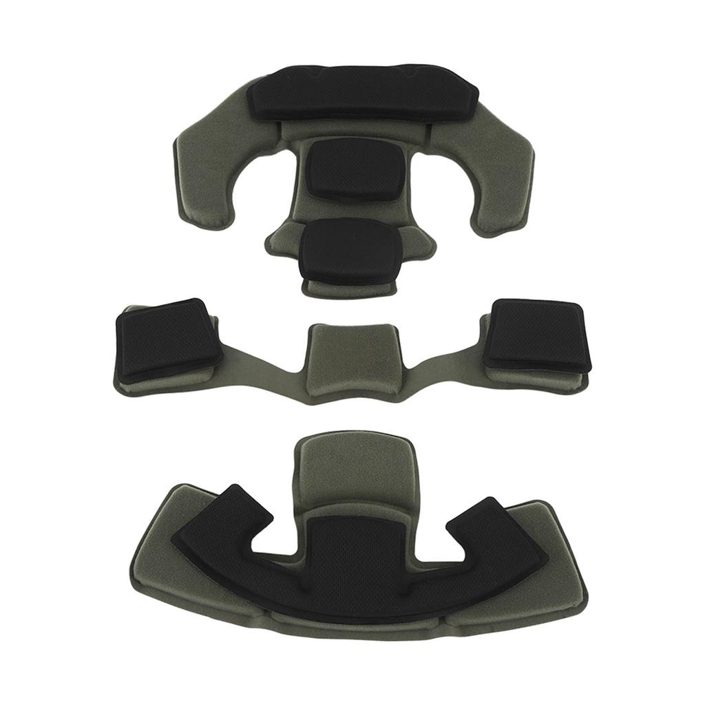 Helmet Lining Set Nylon Sponge Helmet Pads Chin Strap Replacement for ACH for MICH for Wendy for FMA for EXF Helmets