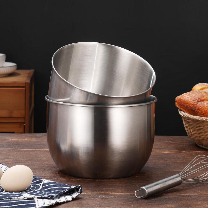 ZISIZ 304 Stainless Steel Deep Mixing Bowl