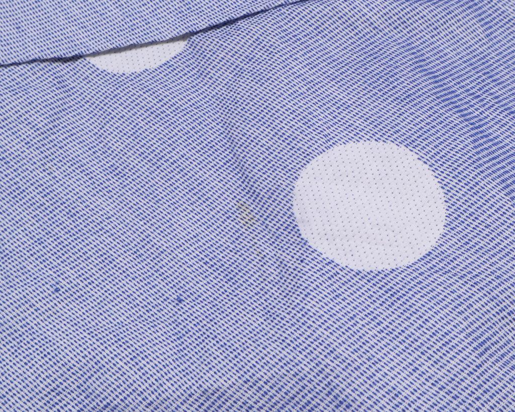 Sensounico Dot Switching Skirt Skirt 40 White X blueUsed
