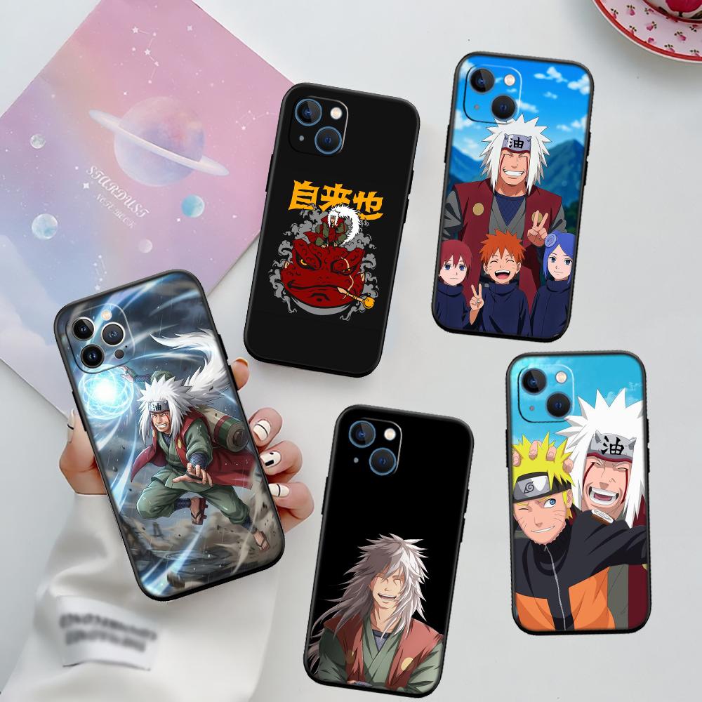 RA22 NARUTO Jiraiya New High-End Shell Phone Case for iPhone 16 15 14 13 12 Pro Max Plus Mini