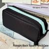 Colorful Large-Capacity Small Square Pencil Cases: Stylish & Simple Student Stationery Bags