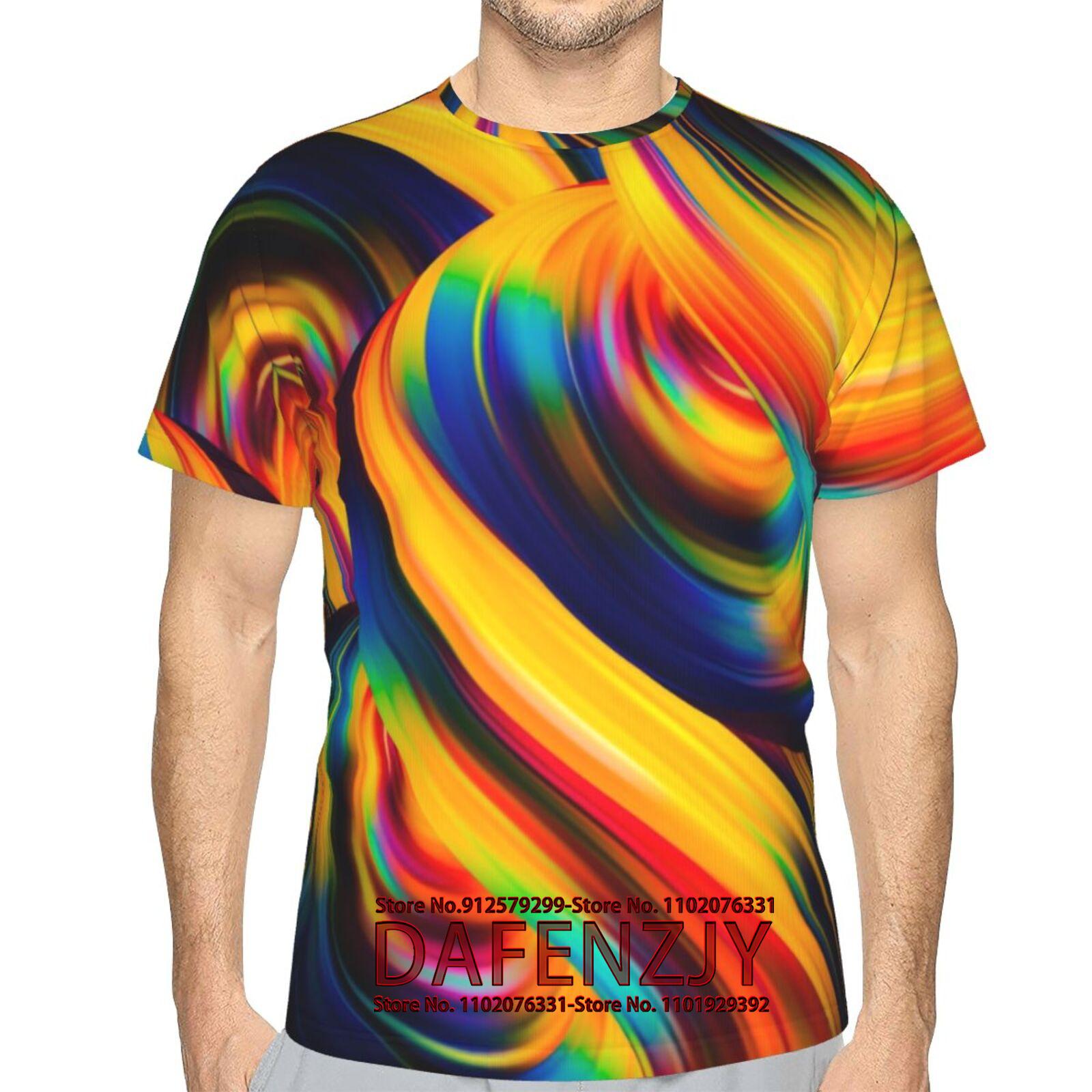 

Ретро футболки для мужчин 3D принт модная мужская одежда уличный дизайнер футболки с коротким рукавом свободная футболка 2024 L красный