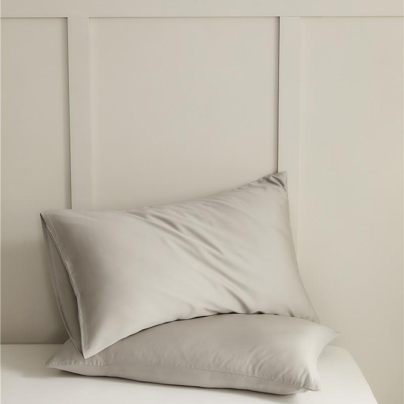 Leisel Tencel Pillowcase Single Pack - Single Pillowcase Solid Color Pillowcase Bedding Pillow Core Kit