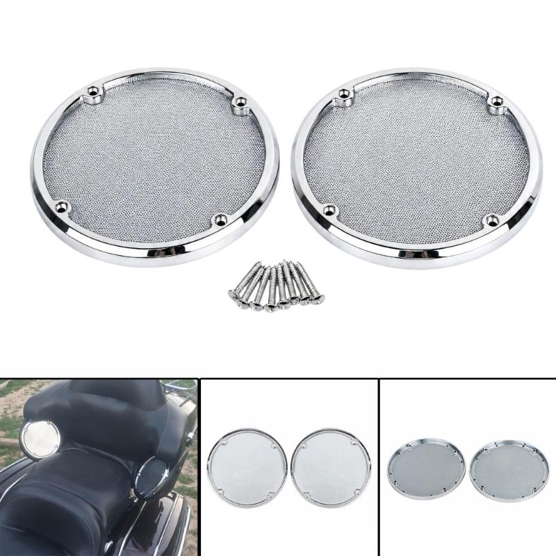 Replacement Rear Speaker Grille Covers with Metal Mesh Panels and ABS Frames for 2014-2023 a Finished Speaker Opening, 1 Set