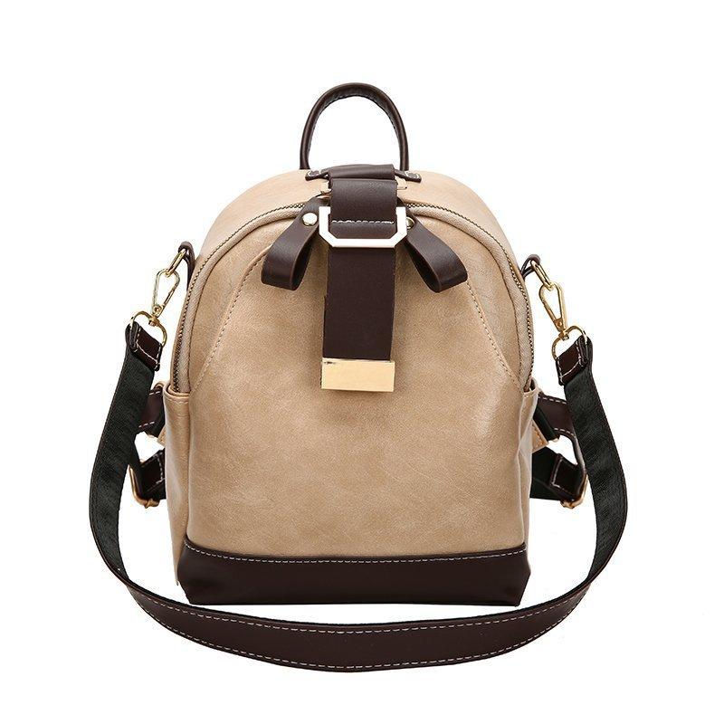 Hong Kong style retro women bag 2020 Internet celebrity new trendy versatile portable shoulder messenger bag fashion backpack