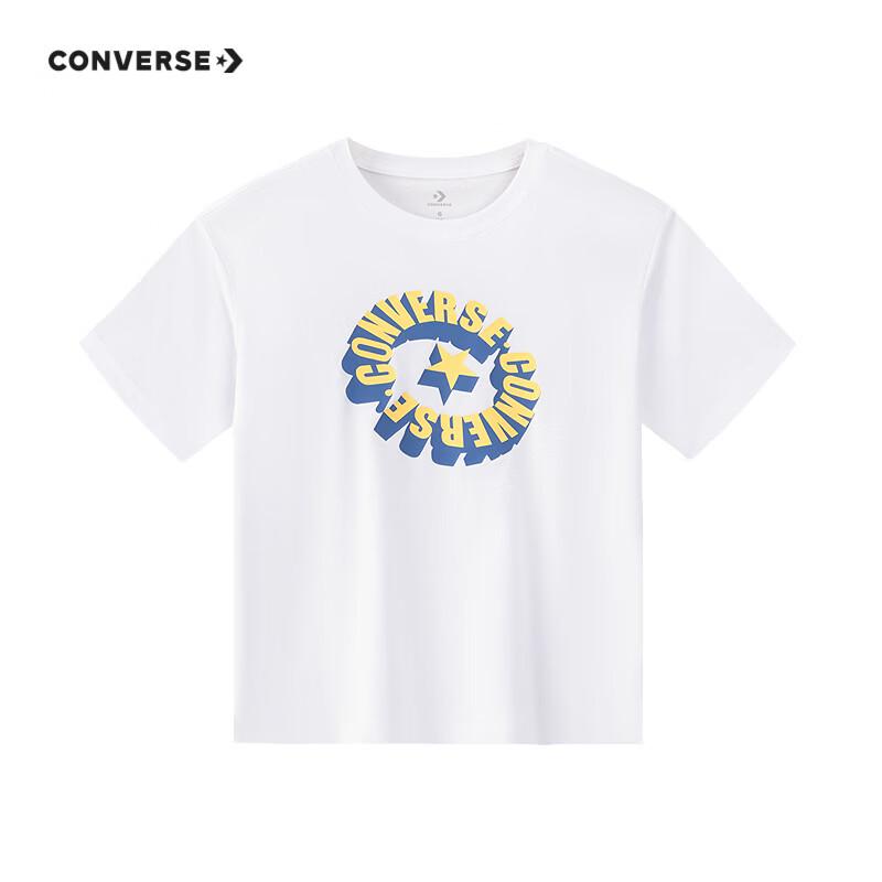 Converse Boy's 3D Star Logo Short Sleeve T-Shirt