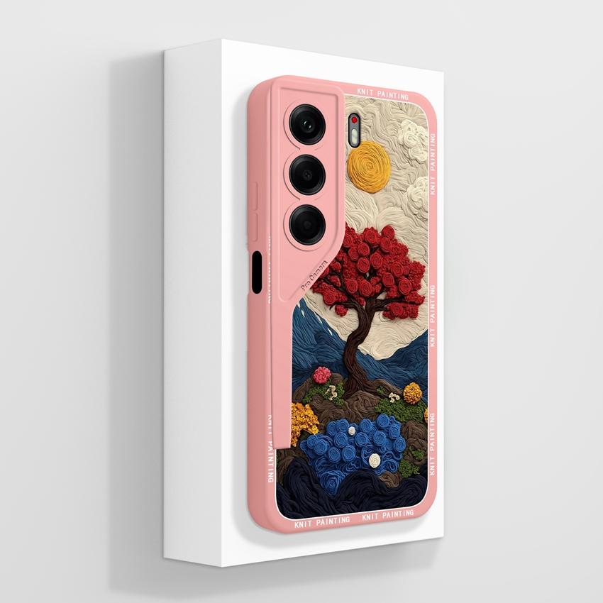 For Tecno Camon 40 30 20 Pro Premier Phone Case Beautiful Planet Pattern Soft Liquid Silicone High Quality Anti Slip Protective Shell For Tecno Casing