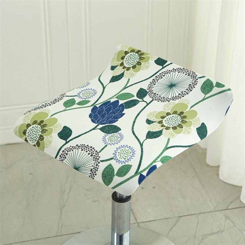 Elastic Bar Stool Covers Stretchable Chair Slipcover for Lifting/Rotating Chair Furniture Protector for Hotel/Office/Dining Room