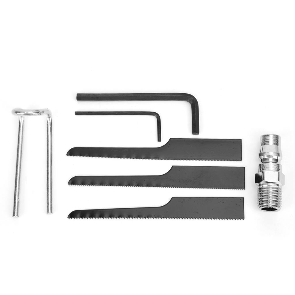 Pneumatic Reciprocating Saw Soft Rubber Handle Cutting Air Tool with Wrench Saw Blade