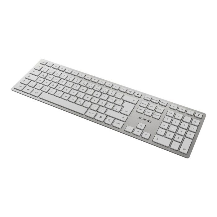 Ensemble Clavier Et Souris Sans Fil - CHERRY - DW 9100 SLIM - QWERTY US - 2.4 GHz - Bluetooth 4.0