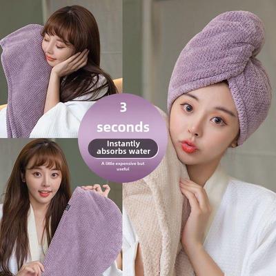 Touca de banho luxuosa de secagem rápida estilo japonês, touca de banho para adultos sem queda de cabelo, item popular da Douyin.