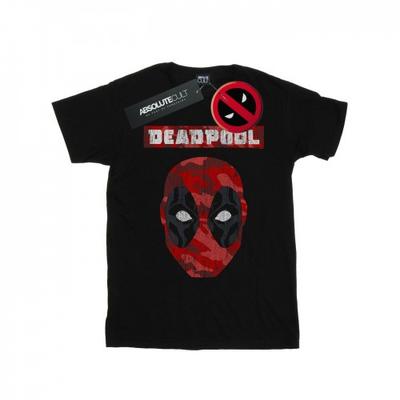 Mens Deadpool Camo Head T-Shirt