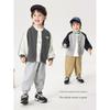 Trendy Boys' Baseball Jacket 2026 Spring and Autumn New Casual Cardigan Children's Clothing Baby Top