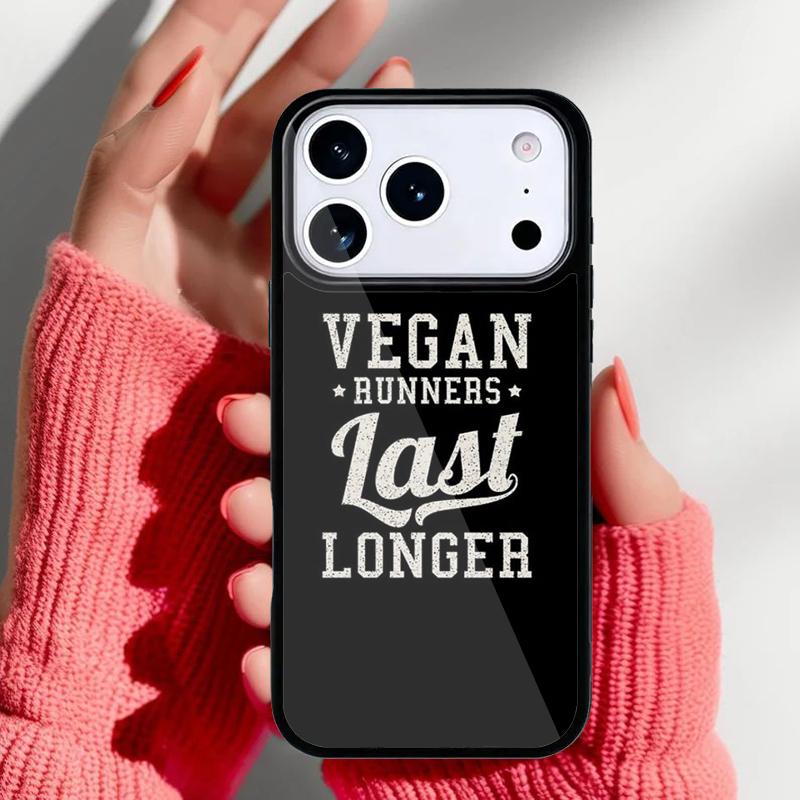 Eat Fruit Not Friends Vegane Handyhülle für iPhone 17 16 15 14 13 Pro Max Rückabdeckung für 12 11 Pro Coque
