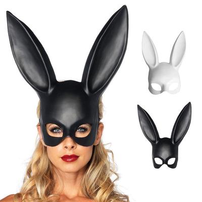 Women Bunny Rabbit Long Ears Mask Easter Cosplay Costume Fancy Dress Creative
