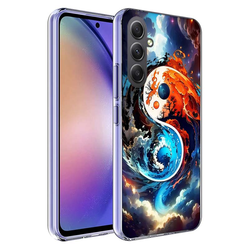 Balance of Elements The Eternal Yin-Yang Phone Case for Samsung A17 A37 A57 A07 A16 A26 A36 A56 A06 A02S A12 A22 A32 A52S A04S A