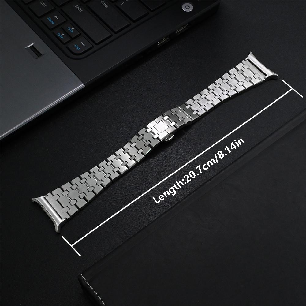Bracelet Métal Homme pour Samsung Galaxy Watch Ultra 2 Bracelet à Maillons en Acier Inoxydable pour Samsung Galaxy Ultra 47mm Correa de Remplacement