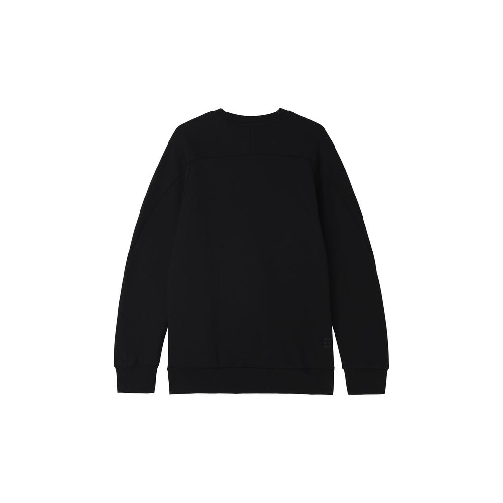 Adidas Training Sweatshirt with Reflective Logo Print Men Tops Black GP0995