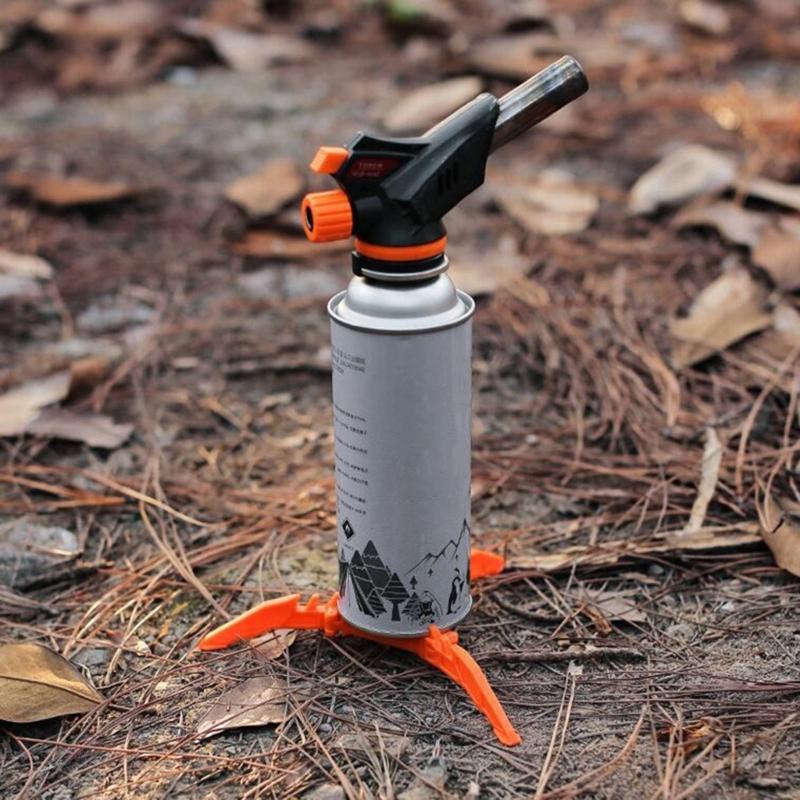Outdoor Gas Tanks Bracket Universal Plastic Camping Stove Stand Tripods Holder