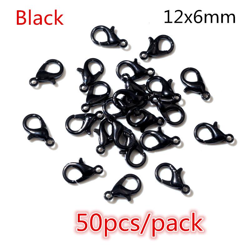 50-200pcs DIY Jewelry Making Accessories Findings Earring Hooks/Jump Rings/Lobster Clasps Craft Jewelry Findings