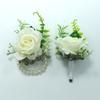 Elegant Boutonniere Flowers Exquisite Wrist Corsage Brooches Wedding Accessories  Groom Attire