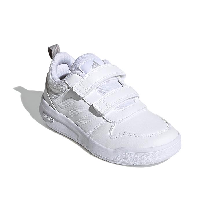 adidas Neo Tensaur Anti Kick Slip Resistant Anti Slip, Slip Resistant Low Top Kids' Skateboarding Shoes White Kids' S24047
