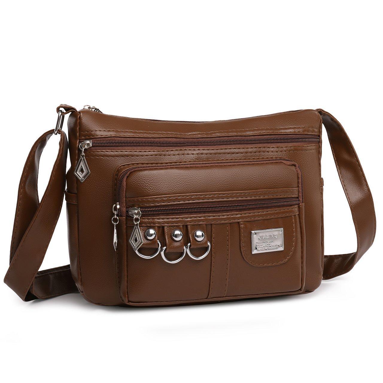 

Mom bag women s bag new fashion casual shoulder bag handbag multi-layer large-capacity messenger bag street stall bag