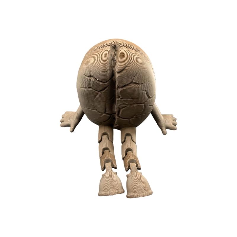 Figurky kávových zrn/šálků s pohyblivými nohami Realistické 3D tiskové Kávové stolní dekorace pro domácí kancelář auto