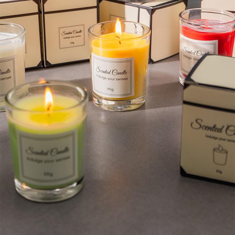 Scented Candle Gift Box - Creative High-End Birthday Favor and Ornament