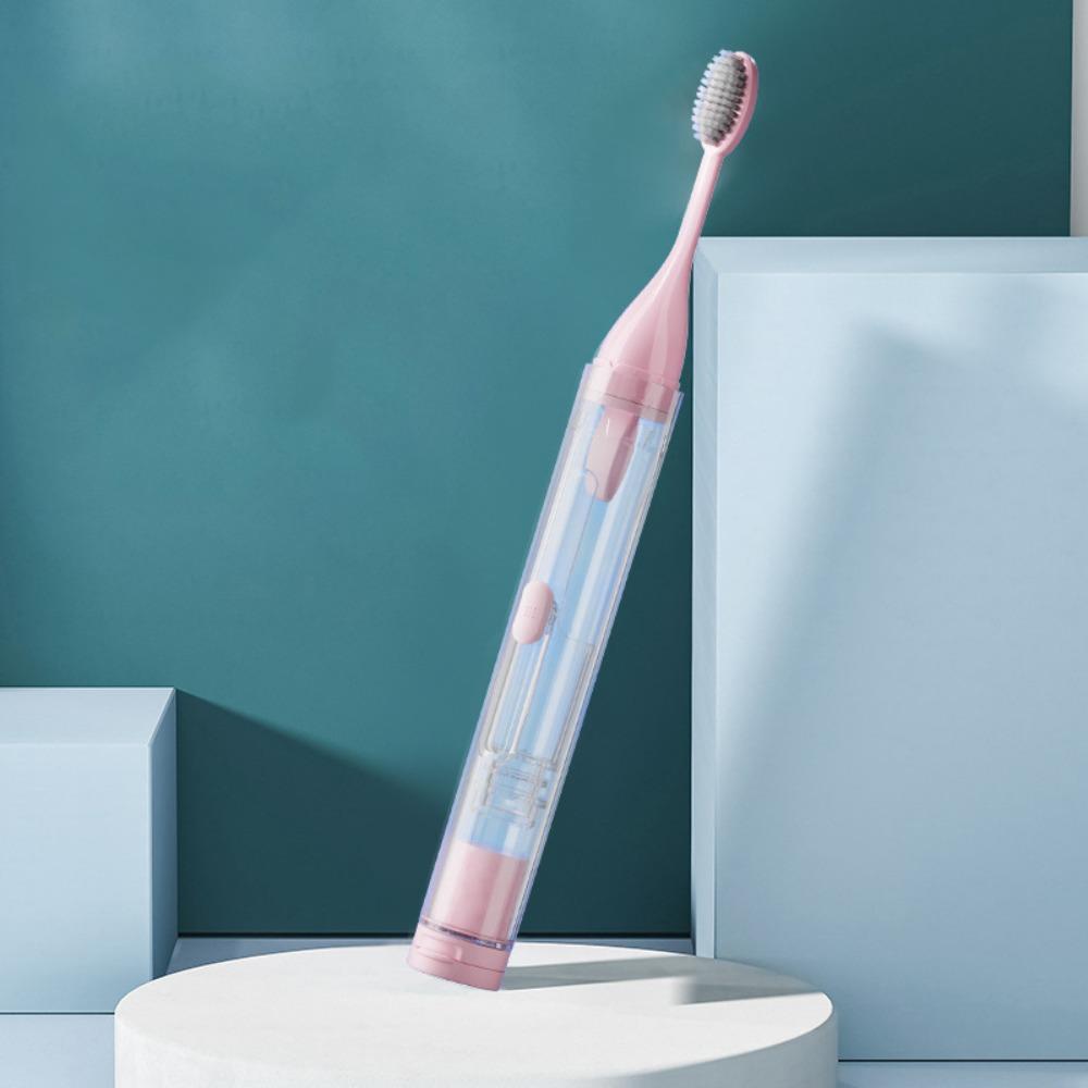 Portable Travel Toothbrush Set Foldable Toothpaste Tube Storage Box  for Outdoor Camping Travel