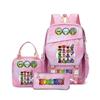 Rhythm Box Backpack Student School Bag Middle College Student Simple Outdoor Travel Backpack D