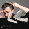 Beard Comb Folding Pocket Beard Combs Hairdressing Hair Styling Comb Portable Steel Combs  Salon