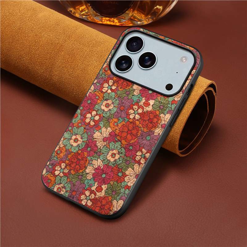 Denior is suitable for iPhone 17 phone cases, Apple 16 Pro Max anti-drop protective case, 14 Pro floral back cover