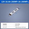 Ultra-Thin Silent 220V To 12V 200W LED Power Supply