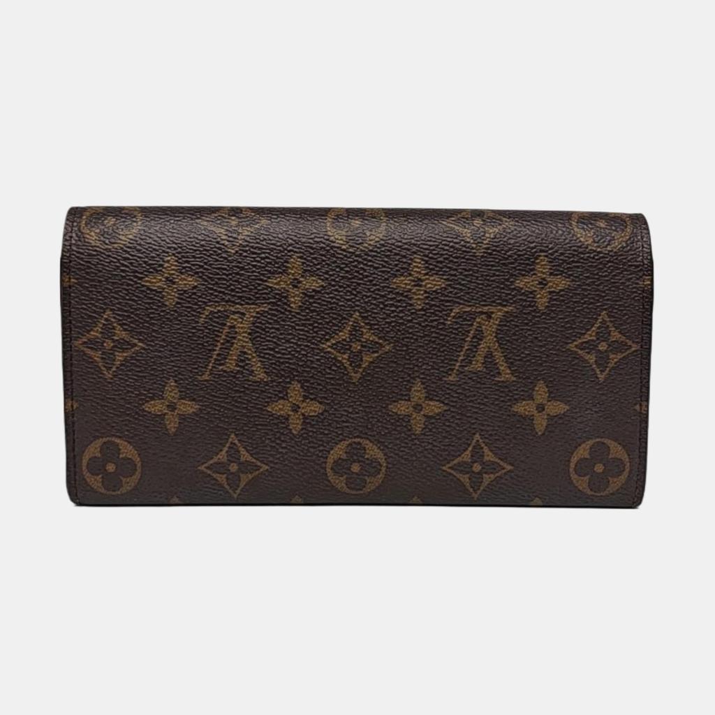 [Gebraucht] Louis Vuitton Emilie Geldbörse 'Braunes Monogramm-Canvas' - Sehr Gut #1AWKNHL