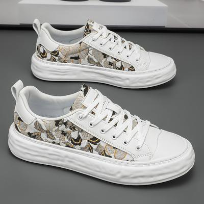 Fashion New Men's Fashion Lace Up Platform Sneakers Male Casual Vulcanized Shoes Student Tenis Masculino Light Retro Breathable