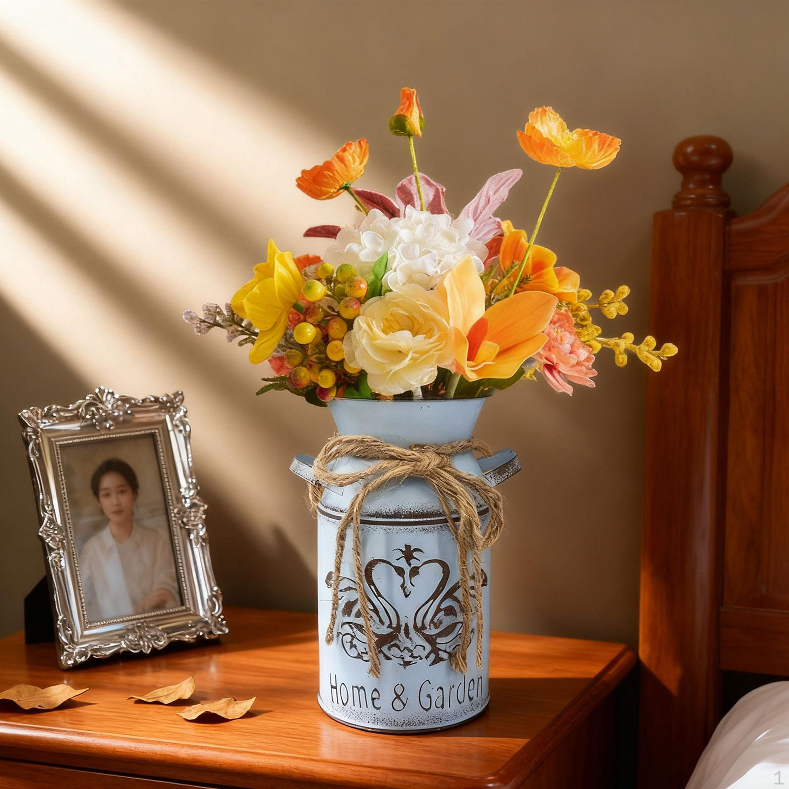 

Кувшин Ваза, Ваза в стиле шебби-шик для гостиной, дома, сада, свадьбы, кантри B