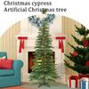 Christmas Decorations - 4.5ft Pre-Assembled Glitter Christmas Tree - Artificial Christmas Tree With 350 LED Lights