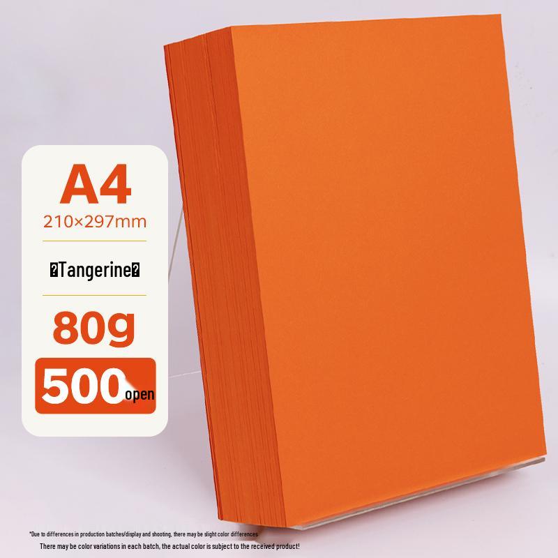 A4 Assorted Color Thickened Origami Paper 80g/120g/150g - Pink, Red, Blue