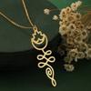 Kinitial Dainty Lotus Flower Books Necklace Women Stainless Steel Phoenix Comedy and Tragedy Mask Choker Necklace Gifts Jewelry