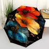 1pc Floral Abstract Automatic Open/Close Umbrella Compact Folding Umbrella, All-Season Portable Umbrella for Women/Men F1124243