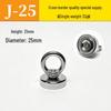 Heavy-Duty Underwater Salvage Magnet with Lifting Eye & Anti-Collision Suction Cup