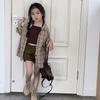 Stylish Cotton Summer Outfit Set For Girls Featuring Trendy Sleeveless Tank Top And Chic Overalls