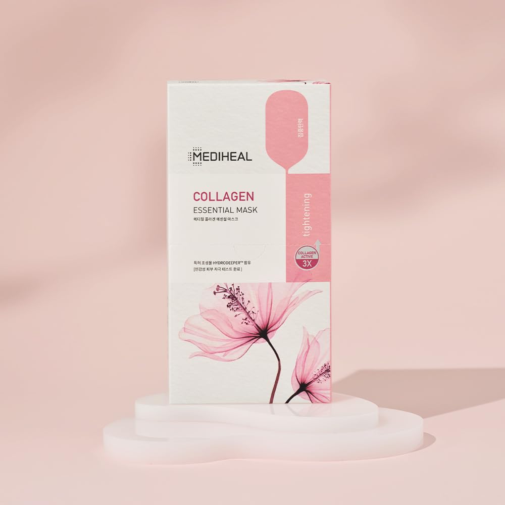 MEDIHEAL OFFICIAL Essential Mask MEDIHEAL Essential Mask 10 Sheets (10P) (Collagen)