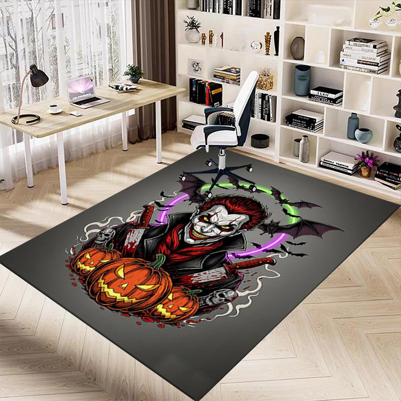 1PC Halloween Vampire Extra Large Non Slip Floor carpet, Office, family, bedroom, Studio Large Area Rug Indoor Rugs