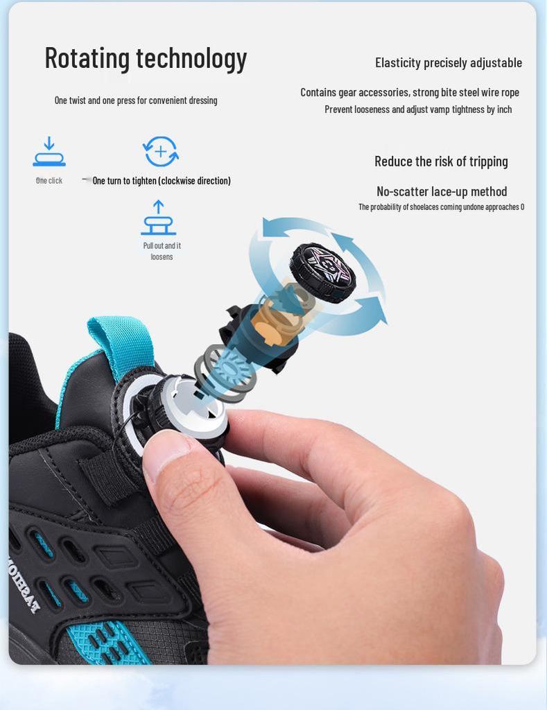 Boys' 2025 Autumn Mesh Running Shoes: Breathable, Lightweight & Comfortable Sneakers for Kids