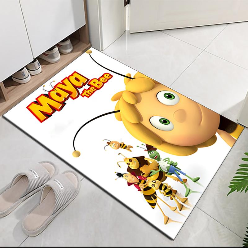 maya the bee Printed Carpetrugfor Office Chair Living Room Bedroom Kitchen Room Decor Gifts