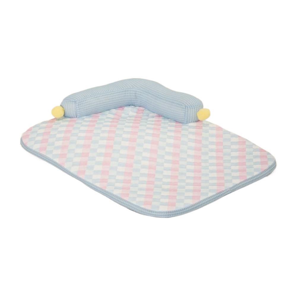 Breathable Cooling Pet Sleep Mats Soft Smooth Anti-slip Summer Dog Beds Removable Comfortable Pet Cool Bed Nest