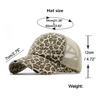 Washed Retro Light Version Elastic Band Cross Ponytail Baseball Net Cap Baseball Cap Cap One Piece
