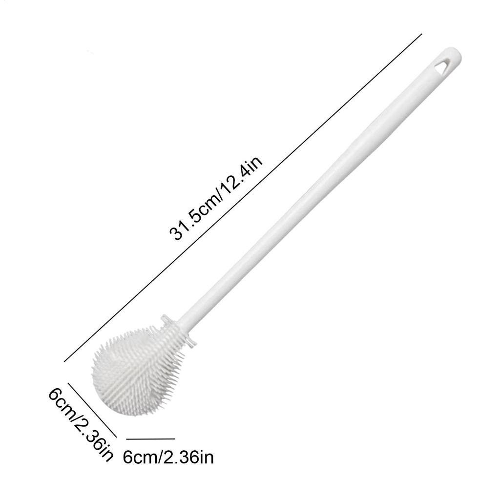 Water Bottle Brush 360 Flexible Glasswares Cleaning Brush Long Handle Washer Scrubber Cleaner For Kitchen Household Mugs Water
